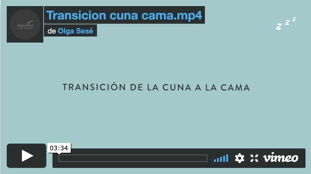 transición de la cuna a la cama