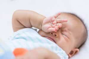 sobrecansancio en bebes