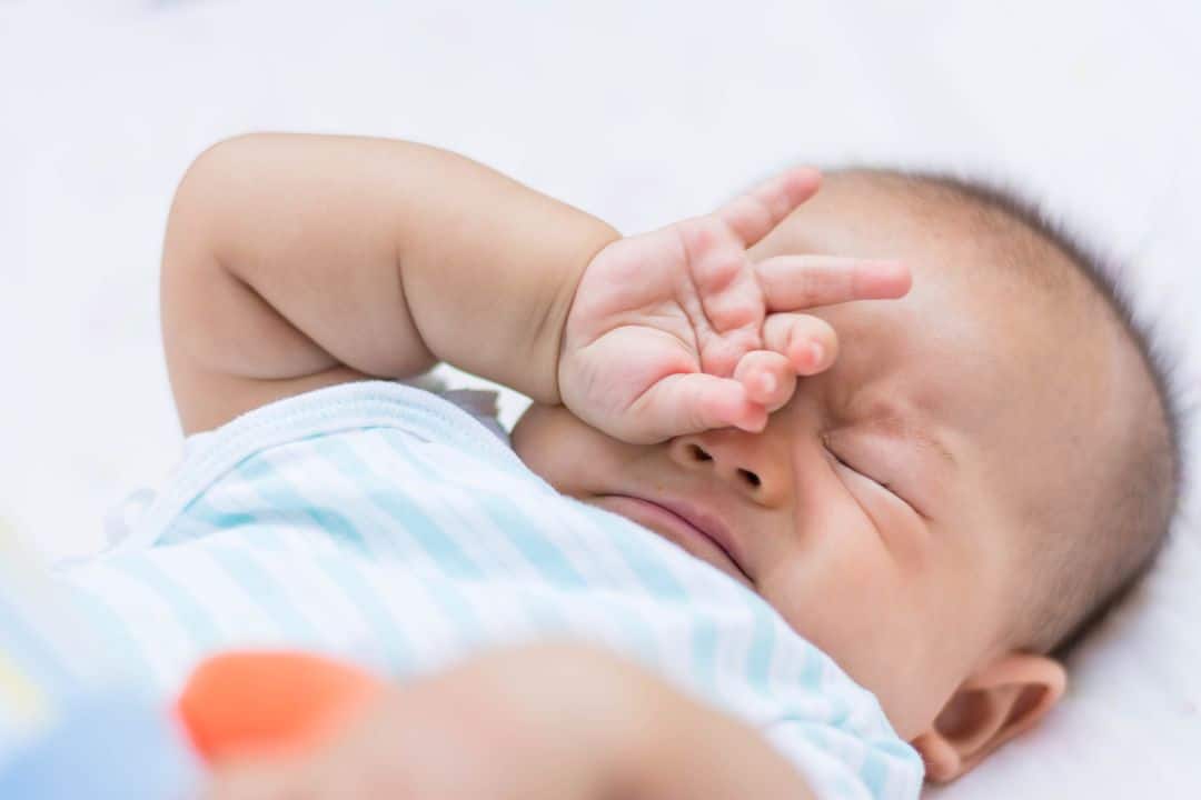sobrecansancio en bebes