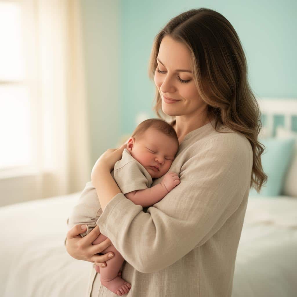 Mamá con su bebé